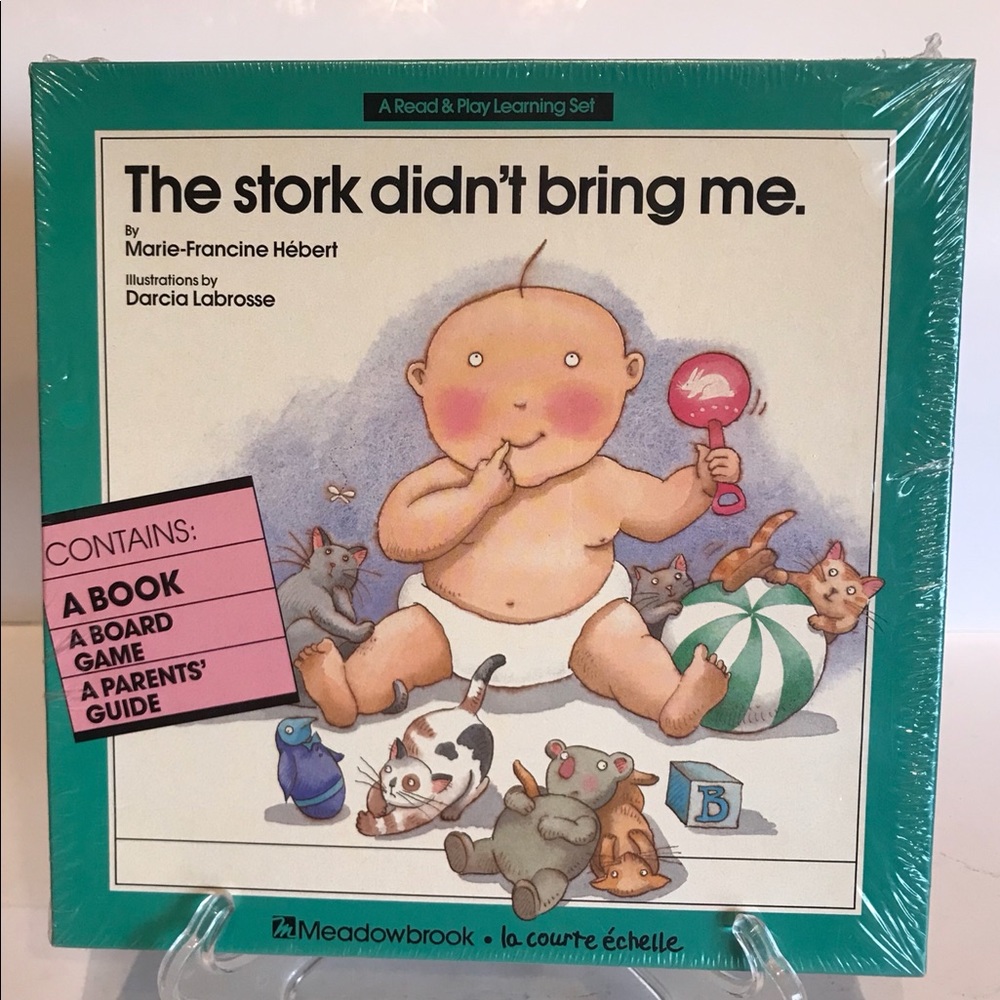 The Stork Didn't Bring Me. A Read & Play Learning Set Meadowbrook